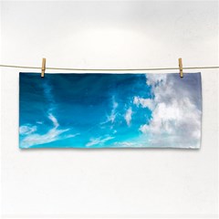 Landscape Sky Clouds Hd Wallpaper Hand Towel by artworkshop