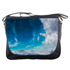 Landscape Sky Clouds Hd Wallpaper Messenger Bag by artworkshop