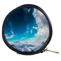 Landscape Sky Clouds Hd Wallpaper Mini Makeup Bag by artworkshop