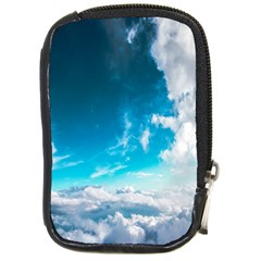 Landscape Sky Clouds Hd Wallpaper Compact Camera Leather Case by artworkshop