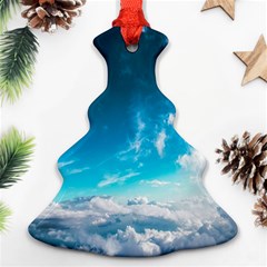 Landscape Sky Clouds Hd Wallpaper Ornament (christmas Tree)  by artworkshop