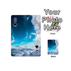 Landscape Sky Clouds Hd Wallpaper Playing Cards 54 Designs (mini) by artworkshop