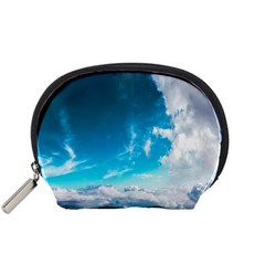 Landscape Sky Clouds Hd Wallpaper Accessory Pouch (small)