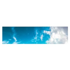 Landscape Sky Clouds Hd Wallpaper Oblong Satin Scarf (16  X 60 ) by artworkshop