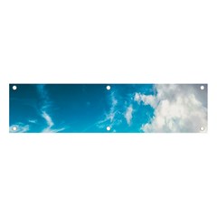 Landscape Sky Clouds Hd Wallpaper Banner And Sign 4  X 1  by artworkshop