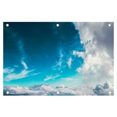 Landscape Sky Clouds Hd Wallpaper Banner And Sign 6  X 4  by artworkshop