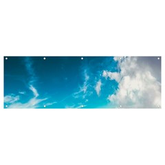 Landscape Sky Clouds Hd Wallpaper Banner And Sign 12  X 4 