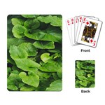 Layered plant leaves iphone wallpaper Playing Cards Single Design (Rectangle) Back