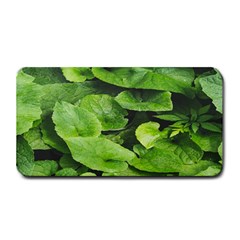 Layered Plant Leaves Iphone Wallpaper Medium Bar Mat by artworkshop