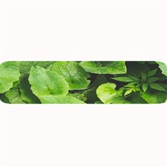 Layered Plant Leaves Iphone Wallpaper Large Bar Mat by artworkshop