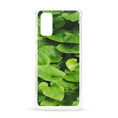 Layered Plant Leaves Iphone Wallpaper Samsung Galaxy S20 6 2 Inch Tpu Uv Case by artworkshop