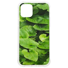 Layered Plant Leaves Iphone Wallpaper Iphone 12/12 Pro Tpu Uv Print Case by artworkshop