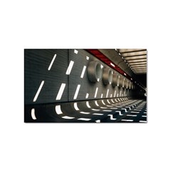 Leading Lines A Holey Walls Sticker (rectangular) by artworkshop