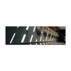 Leading Lines A Holey Walls Sticker (bumper) by artworkshop