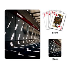 Leading Lines A Holey Walls Playing Cards Single Design (rectangle)