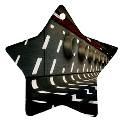 Leading Lines A Holey Walls Star Ornament (two Sides) by artworkshop