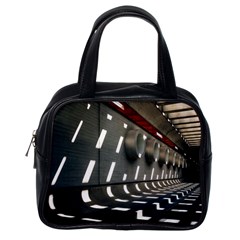 Leading Lines A Holey Walls Classic Handbag (one Side) by artworkshop