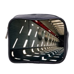 Leading Lines A Holey Walls Mini Toiletries Bag (two Sides) by artworkshop