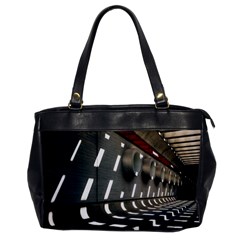 Leading Lines A Holey Walls Oversize Office Handbag by artworkshop