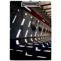 Leading Lines A Holey Walls A4 Acrylic Clipboard by artworkshop