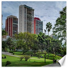 Barrancas De Belgrano Square, Buenos Aires, Argentina 4 Canvas 12  X 12  by dflcprintsclothing