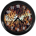 Art Installation Science Museum London Wall Clock (Black) Front