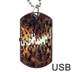 Art Installation Science Museum London Dog Tag Usb Flash (one Side) by artworkshop