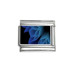 Abstract Blue Background Italian Charm (9mm) by artworkshop