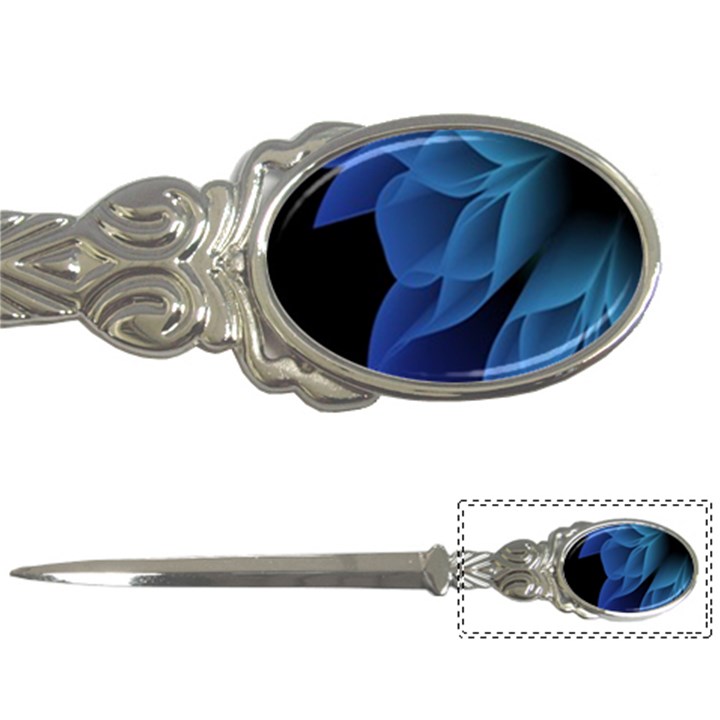 Abstract Blue Background Letter Opener