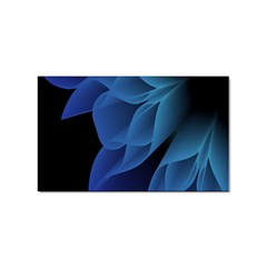 Abstract Blue Background Sticker (rectangular) by artworkshop