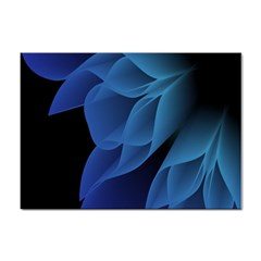 Abstract Blue Background Sticker A4 (100 Pack)