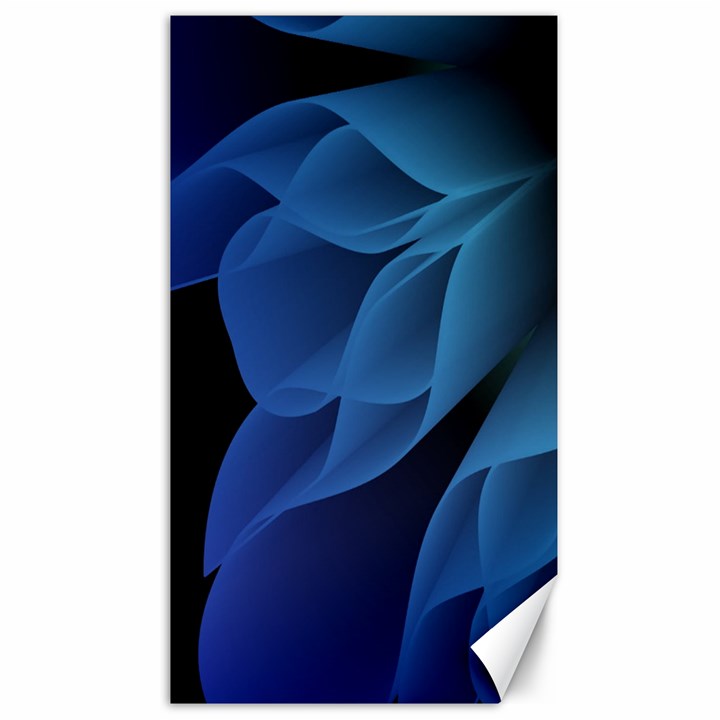 Abstract Blue Background Canvas 40  x 72 