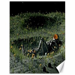 Astronaut Lying In Flowers Fantasy Canvas 18  X 24  by artworkshop