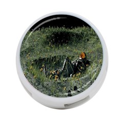 Astronaut Lying In Flowers Fantasy 4-port Usb Hub (one Side) by artworkshop