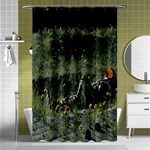 Astronaut Lying In Flowers Fantasy Shower Curtain 48  x 72  (Small)  Curtain(48  X 72 ) - 42.18 x64.8  Curtain(48  X 72 )