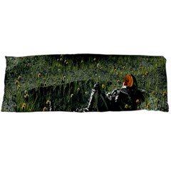 Astronaut Lying In Flowers Fantasy Body Pillow Case (dakimakura) by artworkshop