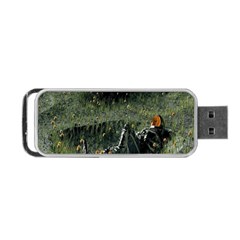 Astronaut Lying In Flowers Fantasy Portable Usb Flash (two Sides) by artworkshop