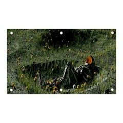 Astronaut Lying In Flowers Fantasy Banner And Sign 5  X 3  by artworkshop