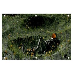 Astronaut Lying In Flowers Fantasy Banner And Sign 6  X 4  by artworkshop