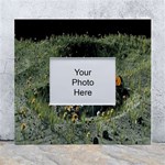 Astronaut Lying In Flowers Fantasy White Wall Photo Frame 5  x 7  Front