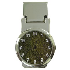 Green Grunge Background Money Clip Watches by artworkshop