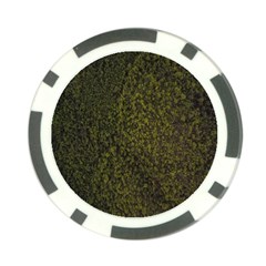 Green Grunge Background Poker Chip Card Guard (10 Pack)