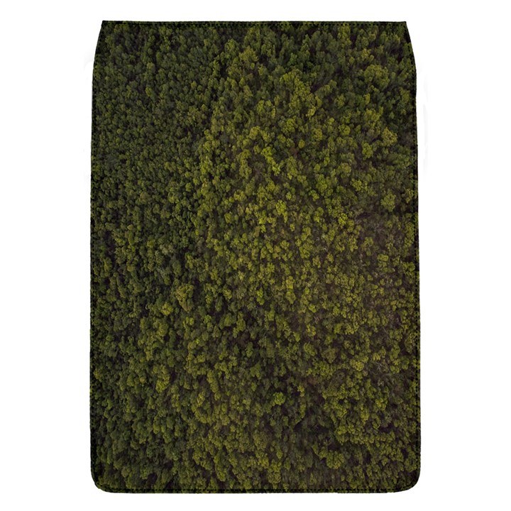 Green Grunge Background Removable Flap Cover (S)