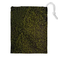 Green Grunge Background Drawstring Pouch (5xl) by artworkshop