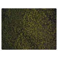 Green Grunge Background One Side Premium Plush Fleece Blanket (extra Small)