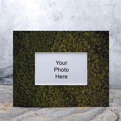 Green Grunge Background White Tabletop Photo Frame 4 x6  by artworkshop