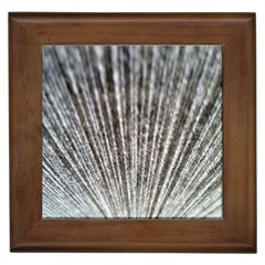 Light Cloud Framed Tile by artworkshop