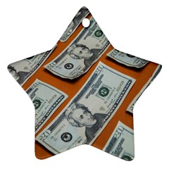 Money Pattern Ornament (star)