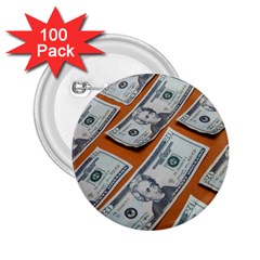 Money Pattern 2 25  Buttons (100 Pack)  by artworkshop