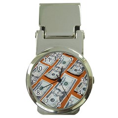 Money Pattern Money Clip Watches by artworkshop